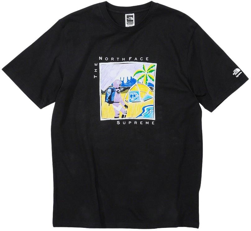 Supreme®/The North Face®Sketch S/S Top view 2